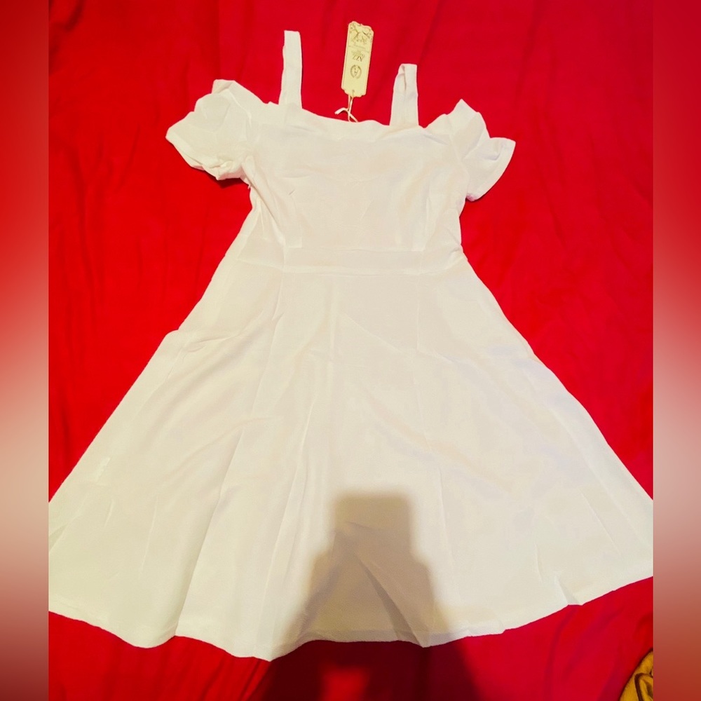 White dress